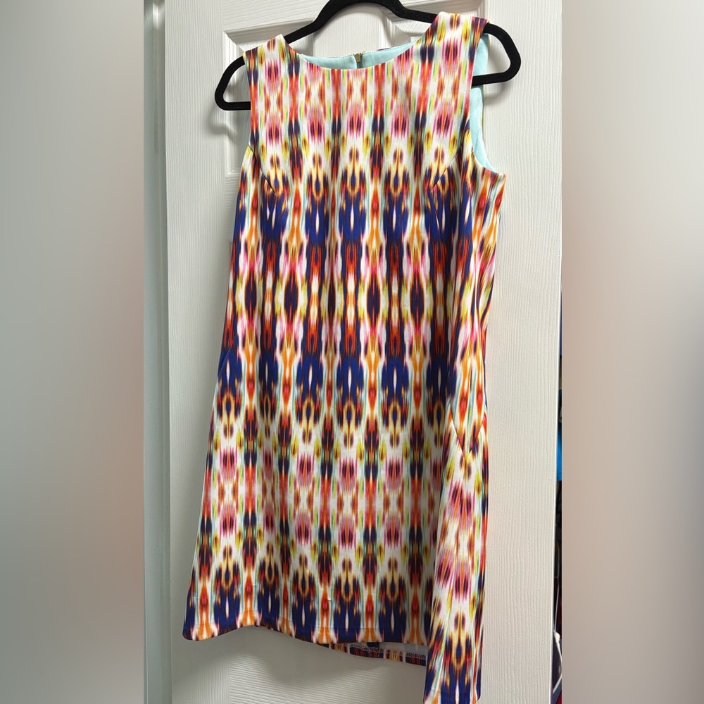 Tahiti Colorful Patterned Sleeveless Dress